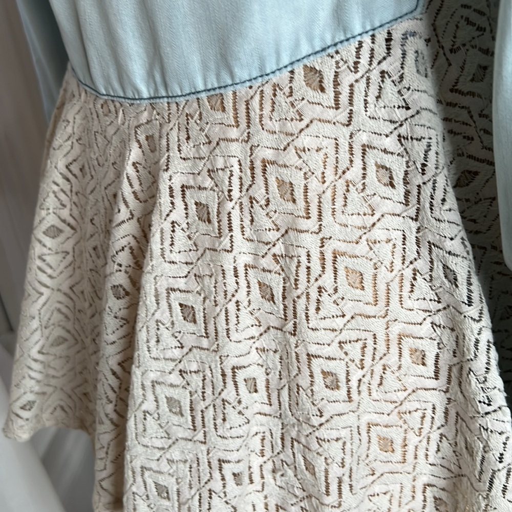 ANTHROPOLOGIE Holding Horses Lace Blouse XXS NWOT - Picture 5 of 9
